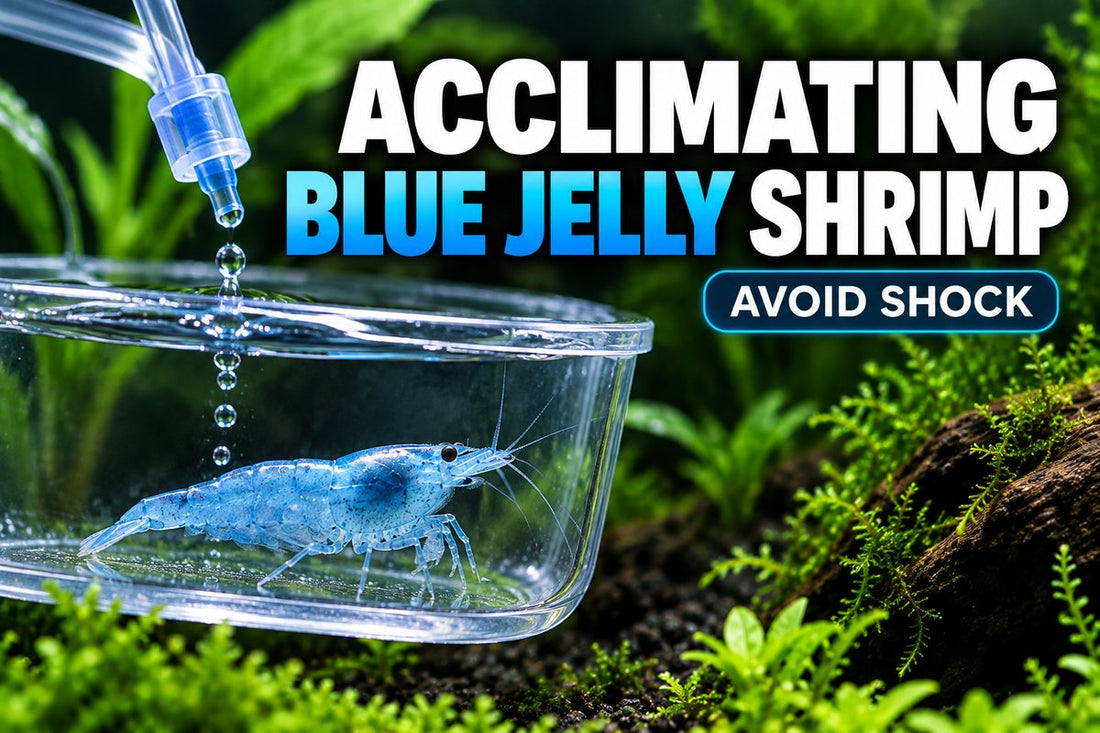 Blue Jelly Shrimp acclimation guide to prevent shock