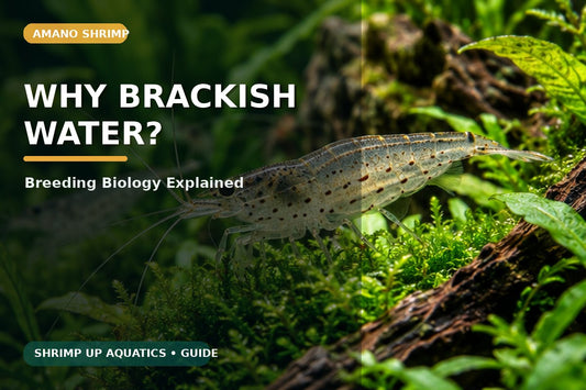 Amano shrimp breeding salinity and brackish water lifecycle guide