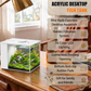 Compact 1 gallon nano aquarium kit for desktop freshwater and shrimp setups